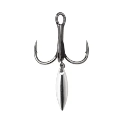Hooks And Terminal Tackle VMC Bladed Hybrid Treble Hook (Short)