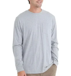 Apparel Free Fly Bamboo Heritage Pocket Long Sleeve